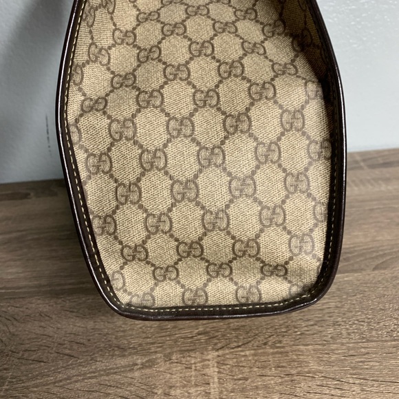 ❤️❤️Sold❤️❤️Gucci mono Pvc leather hobo bag - Picture 5 of 12